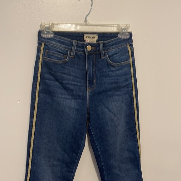 L’agence High Rise Margot skinny in Neptune 25 Y2K 90s - Picture 5 of 11